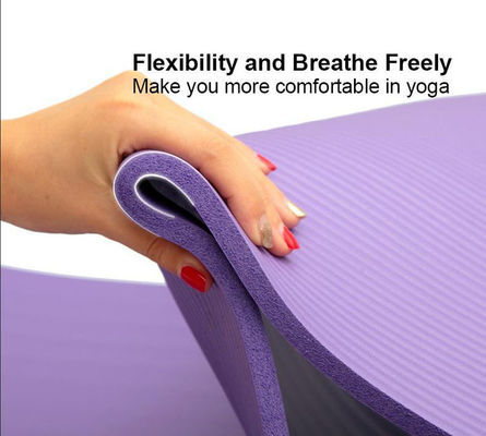 Stuoia resistente di yoga dell'umidità NBR, cuscino Mat For Exercise della schiuma di 25mm