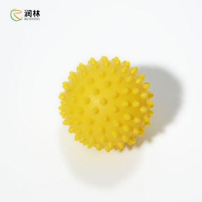 Palla materiale di massaggio di yoga del PVC di Runlin, palla appuntita di yoga di 9cm