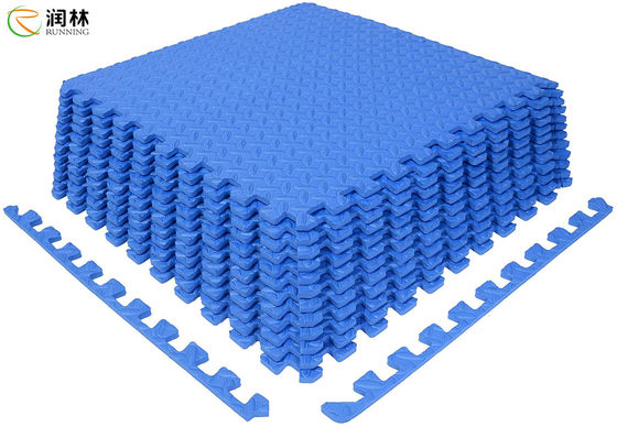 Esercizio impermeabile Mat With EVA Foam Interlocking Tiles di puzzle di forma fisica