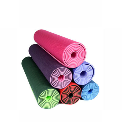 Yoga Mat Anti Slip Anti Tear di forma fisica del TPE di esercizio di Pilates