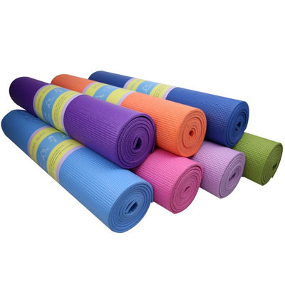 Yoga variopinta Mat Roller With Custom Printed di forma fisica del PVC