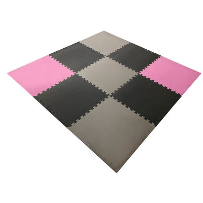 Palestra Tatami di EVA Material Interlocking Floor Mats di colore solido per addestramento del corpo