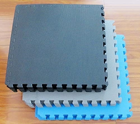 Modello di collegamento Eva Mat 60x60 di Tatami della schiuma della piastrella per pavimento 20mm di forma fisica di puzzle S