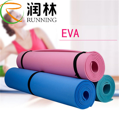 L'allenamento domestico della palestra di esercizio mette in mostra lo slittamento spesso di EVA Foam Yoga Mat Anti