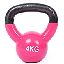 Addestramento solido Kettlebell di forza del ghisa del corpo di rosa per l'allenamento domestico della palestra 4