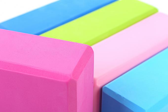 L'yoga riciclata su ordinazione bloccare l'equilibrio dei colori puro ed il supporto migliorano la forza 4