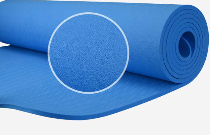 Spuma la stuoia pura 6mm spessa su ordinazione di yoga di doppio strato di colori di EVA Yoga Mat 4mm 4