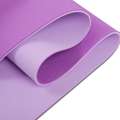Yoga Mat Double Sided Different Texture del TPE di resistenza allo strappo