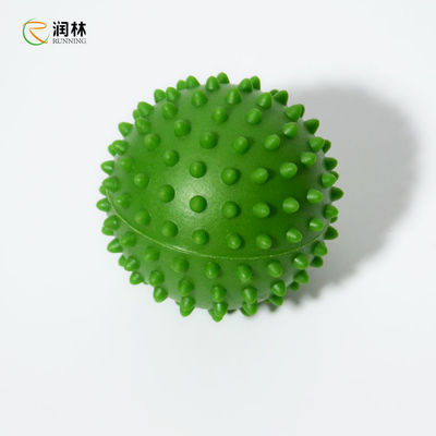 Palla materiale di massaggio di yoga del PVC di Runlin, palla appuntita di yoga di 9cm