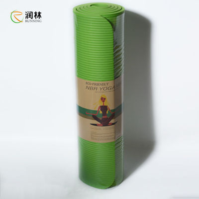 Yoga riciclabile Mat Eco Friendly Water Resistant di 10mm NBR