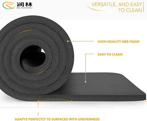 i multi colori di 10mm non slittano l'yoga Mat For Floor Exercises della schiuma di Nbr