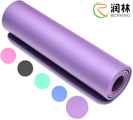 La comodità spuma anti yoga Mat For Pilates Exercise di slittamento di 10mm NBR