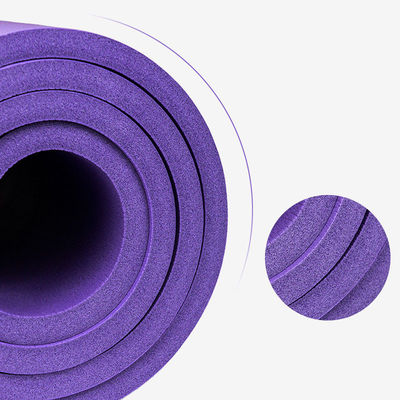 Alta yoga spessa elastica Mat Light Weight di slittamento di NBR anti 10mm grande per le donne