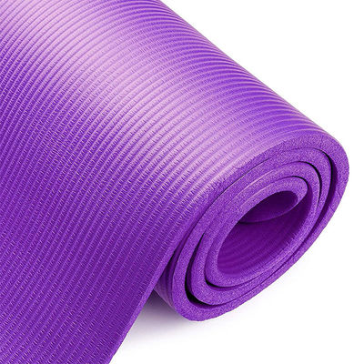 Alta yoga spessa elastica Mat Light Weight di slittamento di NBR anti 10mm grande per le donne