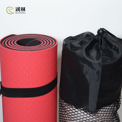 Yoga Mat Anti Tear Non Slip del TPE di forma fisica di Pilates con i segni di allineamento