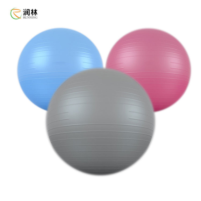 Scoppio di yoga del PVC l'anti della palla materiale dell'equilibrio non slitta 55cm 65cm per l'ufficio domestico della palestra