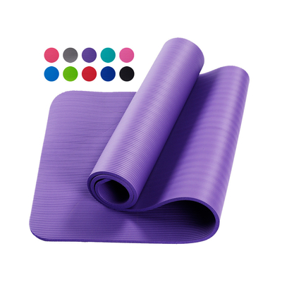 Slittamento 183*61*1CM di Mat Solider Color Anti Tear della palestra di yoga all'aperto di Pilates NBR anti