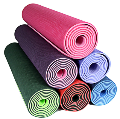 Yoga stampata su ordinazione Mats Roller Camping Mats di Eco 173cm * 61cm/183cm * 61cm