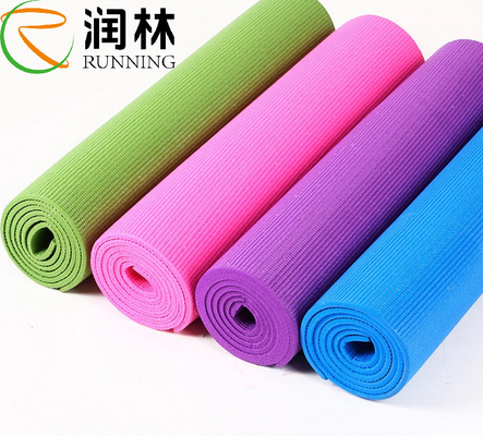 Yoga stampata su ordinazione di gomma Mat Printing Fitness Equipment del PVC di esercizio spesso