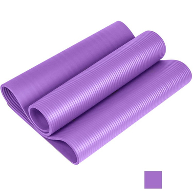 Yoga ad alta densità Mat Anti Tear di NBR 8~20mm densamente con la cinghia di trasporto