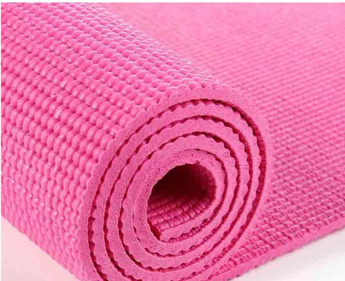 Yoga privata Mat Eco Friendly del PVC del materiale di forma fisica del pulitore 5mm 6mm