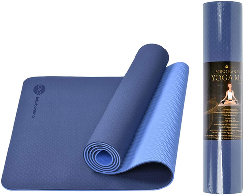 Yoga Mat Non Slip Eco Friendly del TPE di esercizi con la cinghia di trasporto